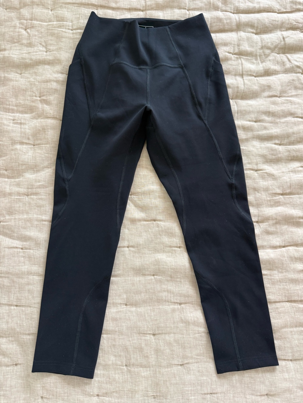 LNDR Womens Black Limitless 6/8 Leggings Size Small